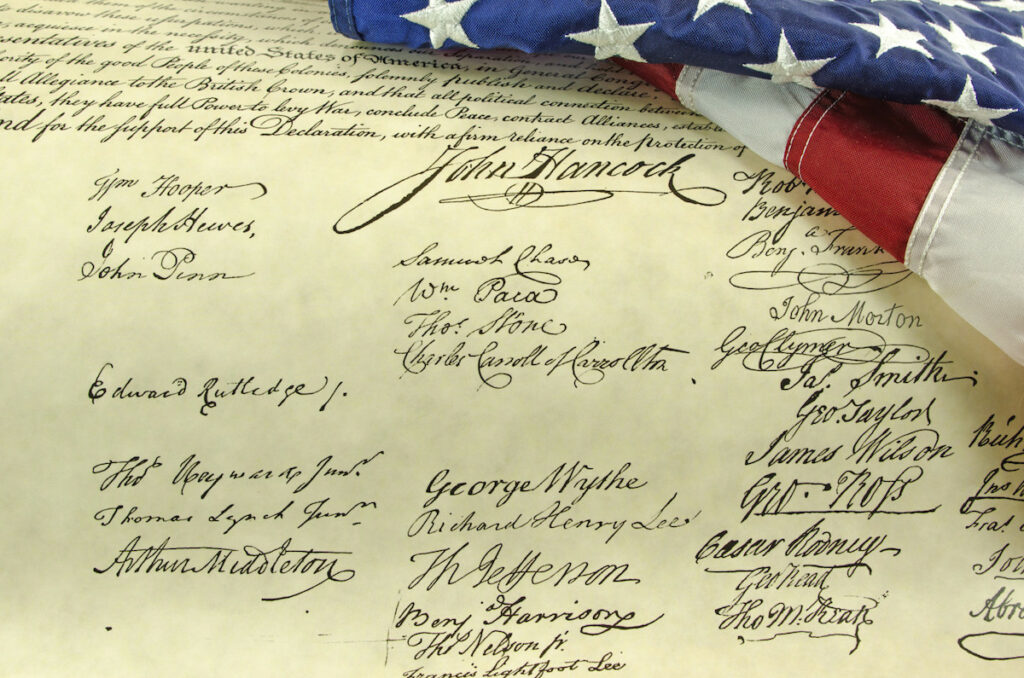 The Declaration of Independence
