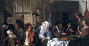 Jan Steen tavern feast